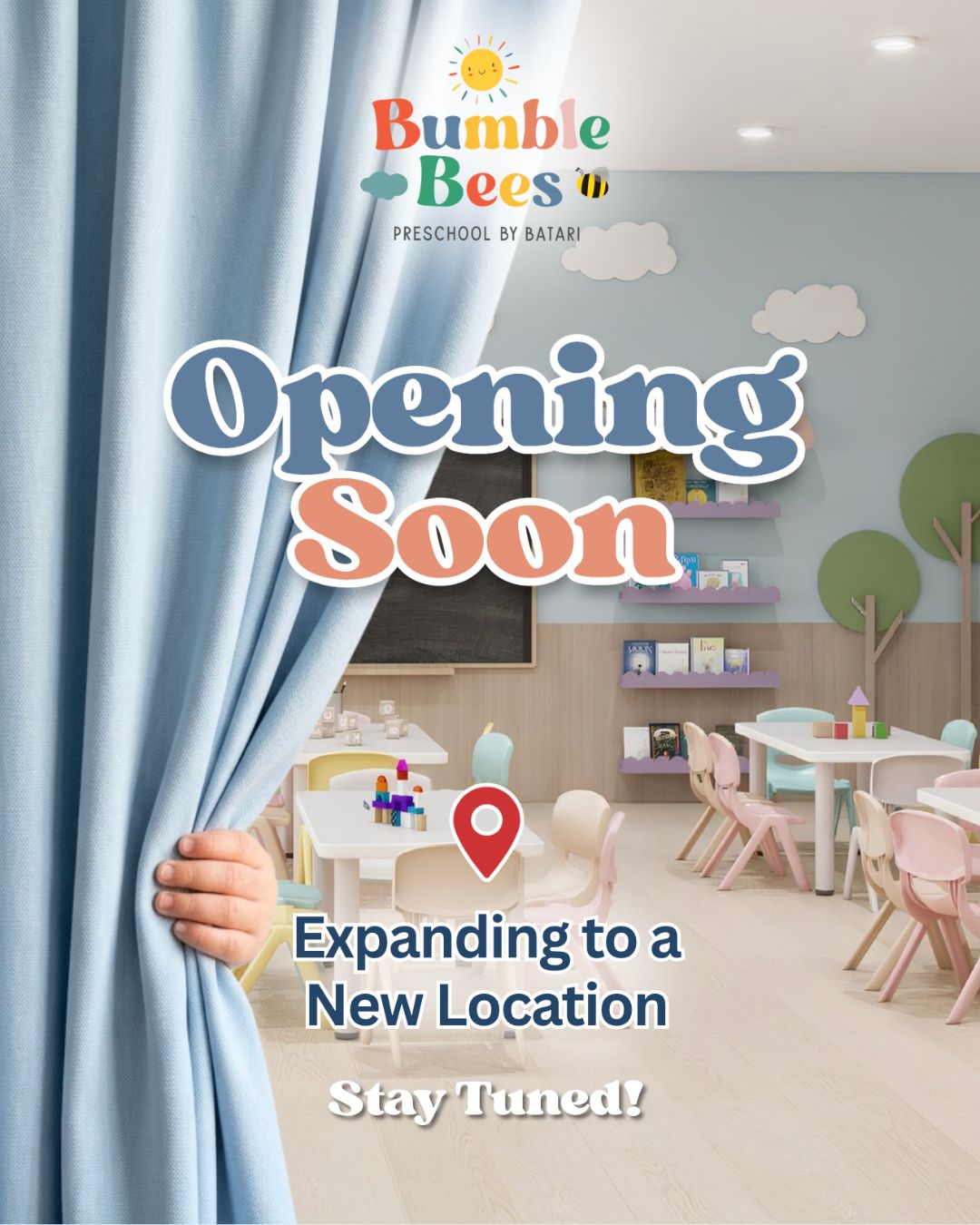 opening BUMBLE BEES